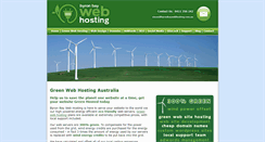 Desktop Screenshot of byronbaywebhosting.com.au