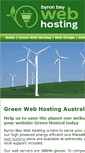 Mobile Screenshot of byronbaywebhosting.com.au